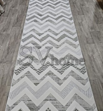 Безворсова килимова доріжка DOLCHE 4037B GREEN / CREAM - высокое качество по лучшей цене в Украине.